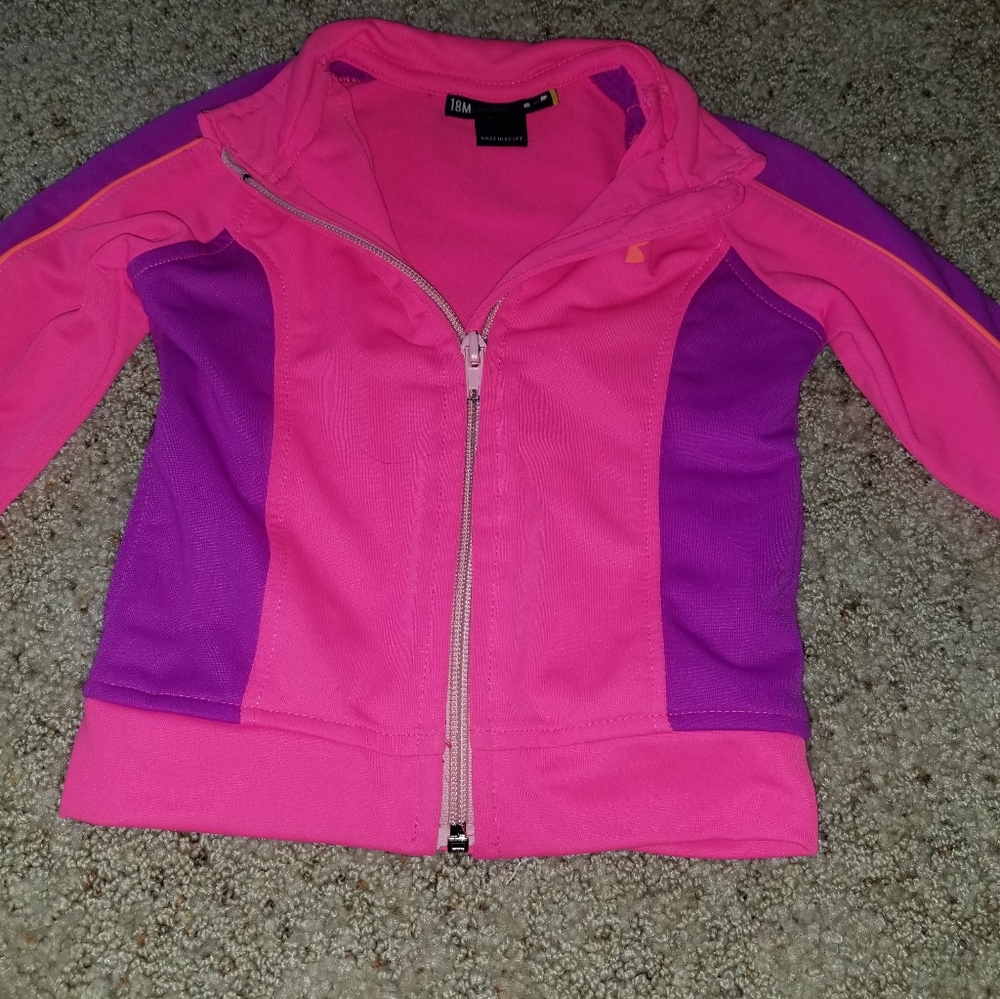 18 month under armour sweat suit